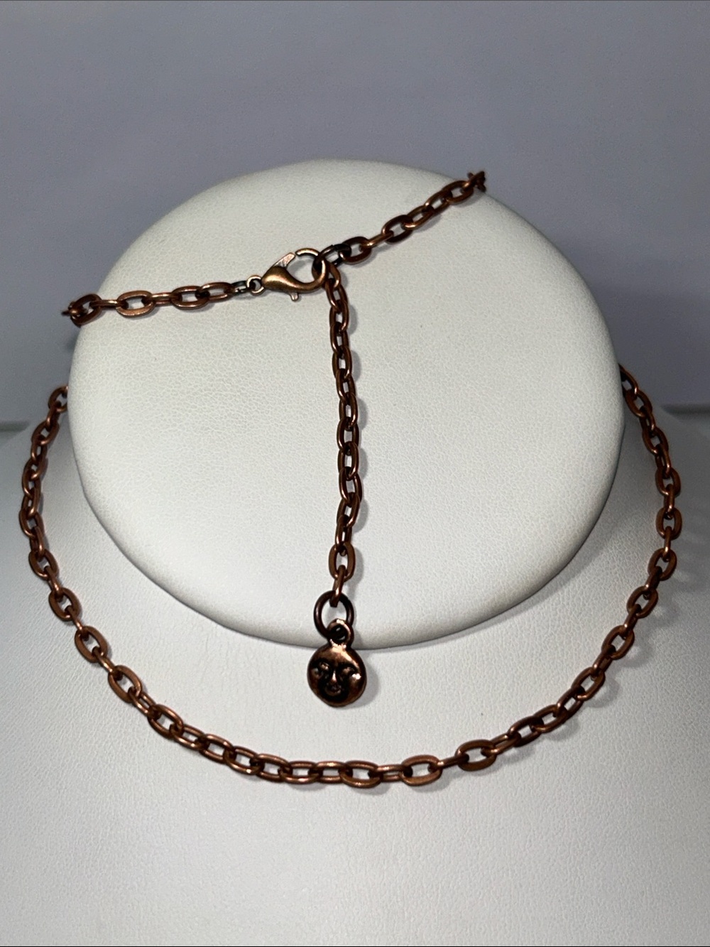 New Artisan Handmade Simply Design Solid Copper Necklace